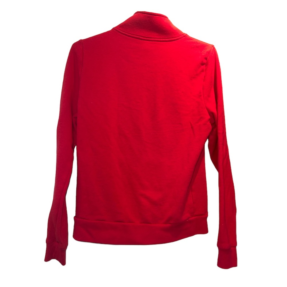 PINK victoria’s secret red (partial) zip up jacket (hoodless) - Picture 2 of 3